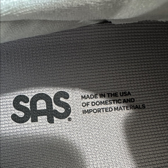 SAS Light Gray and White Athletic Shoes - Picture 10 of 10